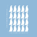 Set Of 34 Vinyl Wall Art Decal - Penguin Pattern - From 6" x 3.7" Each - Cute Fun Penguins Adhesive Stickers Animal Design For Kids Bedroom Home Office Living Room Classroom Playroom Decor 4