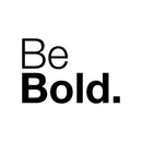 Vinyl Wall Art Decal - Be Bold - 14.5" x 22" - Modern Inspirational Positive Good Vibes Quote Sticker For Bedroom Closet Living Room Playroom Office Coffee Shop Decor 1