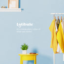 Vinyl Wall Art Decal - Latibule Definition - 10" x 24" - Modern Inspirational Cute Quote Sticker For Family Home Living Room Couple Bedroom Entryway Apartment Decor 3