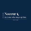 Vinyl Wall Art Decal - Noceur Definition - 8" x 30" - Modern Inspirational Cute Quote Sticker For Family Home Living Room Couple Bedroom Entryway Apartment Decor 4