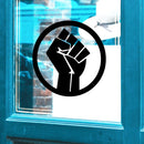 Vinyl Wall Art Decal - Fist Circle - Empowerment Motivational Inspirational Black Power Symbol Sticker Equality Strength Icon Human Civil Rights Vinyl Wall Art Decor 3