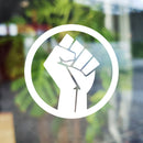Vinyl Wall Art Decal - Fist Circle - 17" x 17" - Empowerment Motivational Inspirational Quotes Vinyl Wall Art Decor Equality Strength Power Human Civil Rights 3