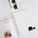 Vinyl Wall Art Decal - Mom And Baby Elephant - Trendy Cute Animal Quote Sticker For Moms Car Window Home Office Laptop Notebook Kids Room Light Switch Mirror Decor 3