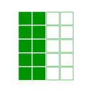 Set Of 12 Vinyl Wall Art Decal - Square Patterns - 4.3" x 4.3" Each - Minimal Adhesive Sticker Modern Geometric Design For Home Work Office Bedroom Living Room Store Decor 1