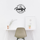 Vinyl Wall Art Decal - Imagination Is More Powerful Than Knowledge - 17" x 20.5" - Trendy Motivational Positive Quote Sticker For Office Work Coffee Shop Living Room Playroom Decor 3