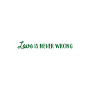 Vinyl Wall Art Decal - Love Is Never Wrong - 4.5" x 30" - Motivational Trendy Cute Life Quote Sticker For Bedroom Living Room Closet Coffee Shop Valentine's Day Decor 1