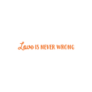 Vinyl Wall Art Decal - Love Is Never Wrong - 4.5" x 30" - Motivational Trendy Cute Life Quote Sticker For Bedroom Living Room Closet Coffee Shop Valentine's Day Decor 1
