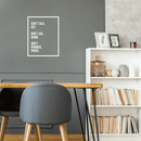 Vinyl Wall Art Decal - Don't Talk Act Don't Say Show Don't Promise Prove - 21.5" x 17" - Motivational Optimistic Quote Sticker For Bedroom Closet Living Room Playroom Office Coffee Shop School Decor 2