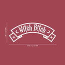 Vinyl Wall Art Decal - Witch Bitch - 15" x 25" - Trendy Cute Funny Halloween Season Quote Sticker For Notebooks Laptop Luggage Thermos Coffee Mug Windows Mirror Spooky Decor 4