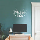 Vinyl Wall Art Decal - Magic Time - Trendy Cute Fun Motivational Star Shape Quote Sticker For Kids Room Living Room Playroom Daycare Classroom Office Decor 5
