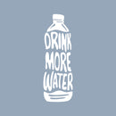 Vinyl Wall Art Decal - Drink More Water  - 30" x 10" - Trendy Motivational Positive Healthy Lifestyle Water Bottle Design Sticker For Gym Crossfit Fitness Yoga Ballet Nutrition Office Decor 1