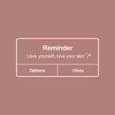 Vinyl Wall Art Decal - Love Yourself Love Your Skin - 16" x 35" - Iphone Reminder Shape Modern Inspirational Quote Sticker For Home Office Bedroom Closet Bathroom Decor 1