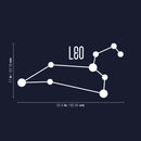 Vinyl Wall Art Decal - Leo - 17" x 32.5" - Astrology Zodiac Sign Modern Inspirational Quote Sticker For Bedroom Living Room Home Office Constellation Decor 4
