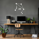 Vinyl Wall Art Decal - Libra - 25" x 22" - Astrology Zodiac Sign Modern Inspirational Quote Sticker For Bedroom Living Room Home Office Constellation Decor 2