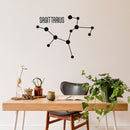 Vinyl Wall Art Decal - Sagittarius - 22" x 29" - Astrology Zodiac Sign Modern Inspirational Quote Sticker For Bedroom Living Room Home Office Constellation Decor 2