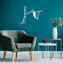 Vinyl Wall Art Decal - Surrealist Clock  - 22" x 27.5" - Inspirational Artistic Surrealism Salvador Dalí Design Sticker For Office Studio Business Library Kids Room Playroom Living Room Decor 3