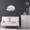 Vinyl Wall Art Decal - Hedgehog - 17" x 26" - Plants Nature Modern Inspirational Cute Shape Sticker For Children Bedroom Home School Classroom Kids Room Playroom Nursery Decor 2