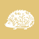 Vinyl Wall Art Decal - Hedgehog - 17" x 26" - Plants Nature Modern Inspirational Cute Shape Sticker For Children Bedroom Home School Classroom Kids Room Playroom Nursery Decor 1