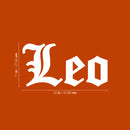 Vinyl Wall Art Decal - Leo - 11" x 22" - Zodiac Signs Gothic Modern Inspirational Astrology Quote Sticker For Bedroom Living Room Closet Home Office Dorm Room Decor 4