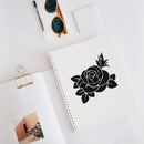 Vinyl Wall Art Decal - Little Rose - 5" x 5" - Trendy Cute Cool Flowers Design Shape Sticker For Laptop Notebook Office Agenda Coffee Thermo Mug Mirror Decor 2