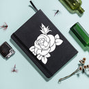 Vinyl Wall Art Decal - Little Rose - 5" x 5" - Trendy Cute Cool Flowers Design Shape Sticker For Laptop Notebook Office Agenda Coffee Thermo Mug Mirror Decor 2