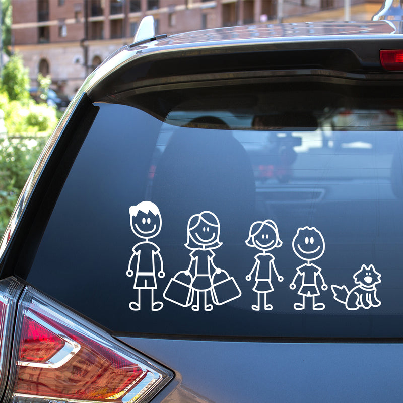 Vinyl Wall Art Decal - Shopaholic Mom - 4" x 10" - Sarcastic Cute Funny Adult Joke Family Design Sticker For Office Family Cars Minivan Rear Window Mom Car Bumper Decor 3