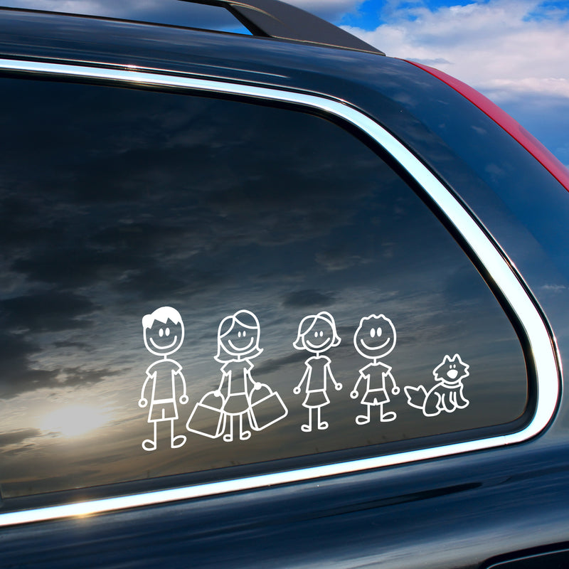 Vinyl Wall Art Decal - Shopaholic Mom - 4" x 10" - Sarcastic Cute Funny Adult Joke Family Design Sticker For Office Family Cars Minivan Rear Window Mom Car Bumper Decor 2