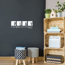 Vinyl Wall Art Decal - Play. Is The Highest Form Of Research - Einstein - 8" x 22.5" - Trendy Charming Inspirational Positive Mind Quote Sticker For Kids Room Playroom Nursery Daycare School Decor 3