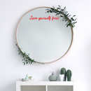 Vinyl Wall Art Decal - Love Yourself First - 2.5" x 15" - Modern Inspirational Optimistic Cute Self Esteem Quote Sticker For Bedroom Bathroom Closet Kids Room Beauty Salon Office School Decor 3