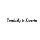 Vinyl Wall Art Decal - Creativity Is Diverse - 3" x 20" - Trendy Motivational Positive Proactive Quote Sticker For Office Business Coffee Shop Library School Classroom Playroom Decor 1