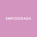 Vinyl Wall Art Decal - Empoderada / Empowered - 2" x 18" - Trendy Motivational Feminism Spanish Quote Sticker For Woman Home Work Office Girls Bedroom Closet Living Room Decor 1