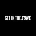 Vinyl Wall Art Decal - Get In The Zone - 5" x 29.5" - Trendy Motivational Positive Mind Change Quote Sticker For Gym CrossFit Fitness Center Yoga Pilates Classes Dance Studio Decor 1