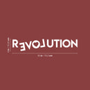 Vinyl Wall Art Decal - Love Revolution - 6" x 30" - Modern Inspirational Positive Quote Sticker For Home Office Kids Room Teen Bedroom Living Room Decor 4