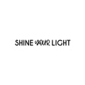 Vinyl Wall Art Decal - Shine Your Light - 2.5" x 25" - Trendy Inspirational Positive Quote Sticker For Home Bedroom Kids Room Living Room Optimism Home Office Decor 1