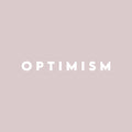 Vinyl Wall Art Decal - Optimism - 3" x 28" - Trendy Minimal Inspirational Positive Quote Sticker For Home Bedroom Kids Room Living Room Home Office Classroom Decor 1