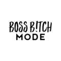 Vinyl Wall Art Decal - Boss B!tch Mode - Trendy Cute Cool Sarcastic Funny Motivational Quote Sticker For Bedroom Closet Boutique Beauty Salon Business Office Yoga Gym Fitness Decor 1