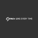 Vinyl Wall Art Decal - Grace Wins Every - 3.5" x 25" - Trendy Cute Inspirational Lovely Spiritual Quote Sticker For Home Bedroom Closet Living Room Kids Room Office Religious Center Decor 1