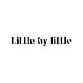 Vinyl Wall Art Decal - Little By Little - Trendy Cute Inspiring Charming Quote Sticker For Bedroom Living Room Playroom Office Business Coffee Shop Classroom School Positive Decor 1