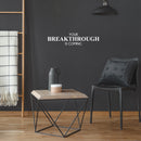 Vinyl Wall Art Decal - Your Breakthrough Is Coming - 5" x 25" -Moderns Cute Motivational Optimistic Self Esteem Quote Sticker For Home Living Room School Classroom Office Coffee Shop Decor 3