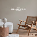 Vinyl Wall Art Decal - Your Breakthrough Is Coming - 5" x 25" -Moderns Cute Motivational Optimistic Self Esteem Quote Sticker For Home Living Room School Classroom Office Coffee Shop Decor 2