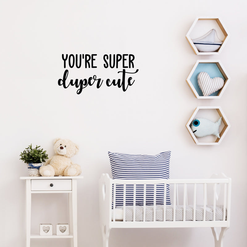 Vinyl Wall Art Decal - Look Cute For Yourself - 11" x 25" - Trendy Inspiring Self Esteem Lovely Quote Sticker For Bedroom Closet Bathroom Make Up Mirror Boutique Beauty Saloon Spa Selfcare Decor 3