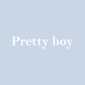 Vinyl Wall Art Decal - Pretty Boy - 4" x 20" - Trendy Cute Inspiring Positive Lovely Quote Sticker For Home Bedroom Kids Room Playroom Nursery Baby Room Daycare Classroom Decor 1