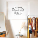 Vinyl Wall Art Decal - I'm A Woman Phenomenally Phenomenal Woman That's Me - 16. Trendy Inspirational Quote Sticker For Home Office Living Room Bedroom Makeup Mirror Decor 3