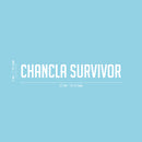 Vinyl Wall Art Decal - Chancla Survivor - 3" x 20" - Trendy Sarcastic Funny Adult Mexican Joke Quote Sticker For Office Business Store Coffee Shop Bedroom Living Room Spanish Decor 4