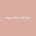 Vinyl Wall Art Decal - Magic Always Did Exist - 2" x 20" - Trendy Cool Motivational Positive Fun Quote Sticker For Home Bedroom Living Room Classroom School Office Coffee Shop Decor 1