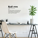 Vinyl Wall Art Decal - Kairos Definition - Modern Inspirational Positive Optimism Quote Sticker For Bedroom Closet Home School Work Office Living Room Decor 3