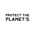 Vinyl Wall Art Decal - Protect The Planet ?? - Trendy Positive Inspiring Mind Change Quote Sticker For Home Living Room School Classroom Office Business Coffee Shop Decor 1