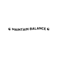 Vinyl Wall Art Decal - ? Maintain Balance ? - Trendy Cute Inspiring Positive Healthy Lifestyle Quote Sticker For Bedroom Bathroom Office Gym Yoga Fitness Spa Wellness Center Decor 1