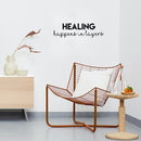 Vinyl Wall Art Decal - Healing Happens In Layers - 7" x 25" - Modern Inspirational Optimism Quote Sticker for Home Bedroom Living Room Makeup Mirror Therapist Office Decor 3