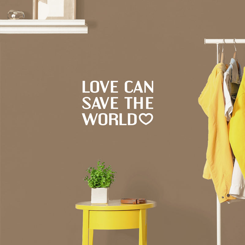 Vinyl Wall Art Decal - Loving Ourselves Loving Each Other - 4.5" x 19.5" - Trendy Inspiring Lovely Self Esteem Quote Sticker For Home Bedroom Closet Living Room School Decor 2
